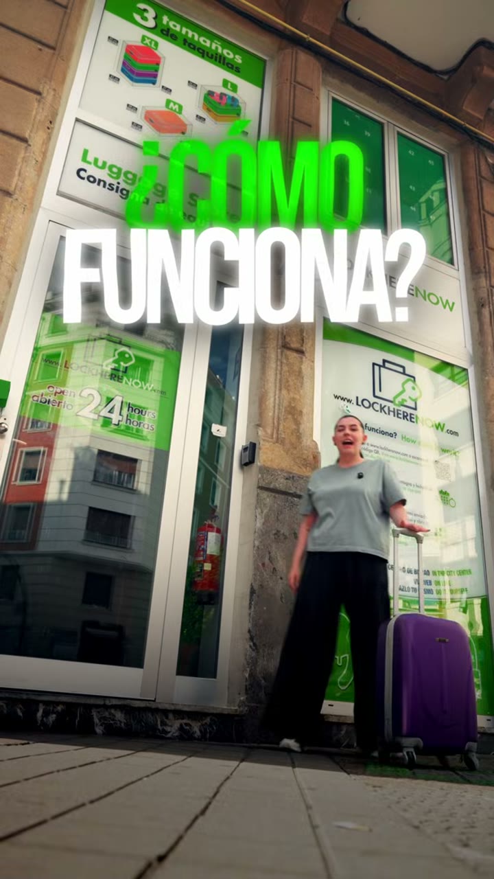 Cómo funciona nuestra consigna en Sevilla